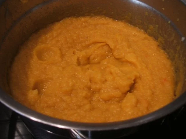 Gemüse: Wurzelgemüse-Püree (vegan) - Rezept - Bild Nr. 4