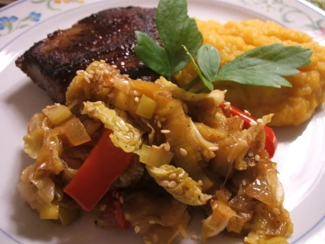 Rezept: Gemüse: Buntes Pfannengemüse "Asian Style" Gemüse: Buntes Pfannengemüse "Asian Style" - Rezept