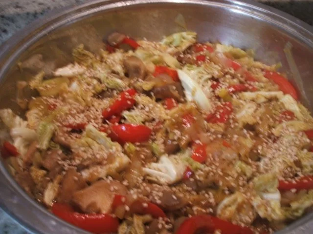 Rezept: Gemüse: Buntes Pfannengemüse "Asian Style" Bild Nr. 5 Gemüse: Buntes Pfannengemüse "Asian Style" - Rezept - Bild Nr. 5