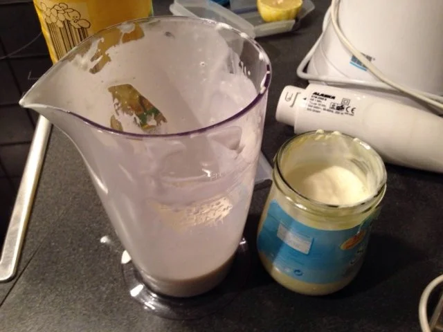 Calamaris in Bierteig frittiert mit Knoblauchmayonnaise - Rezept - Bild Nr. 6