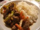 Fleisch: Lamm und Gemüse aus dem Wok - Rezept