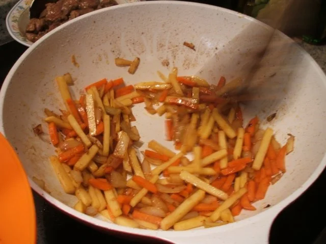 Rezept: Fleisch: Lamm und Gemüse aus dem Wok Bild Nr. 3 Fleisch: Lamm und Gemüse aus dem Wok - Rezept - Bild Nr. 3