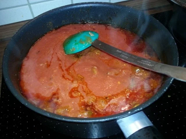 Pasta mit Chorizo Biersauce - Rezept - Bild Nr. 5