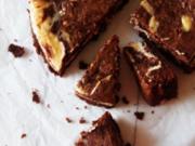 Cheesecake Swirl Brownies - Rezept