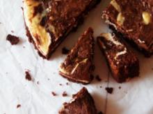 Cheesecake Swirl Brownies - Rezept