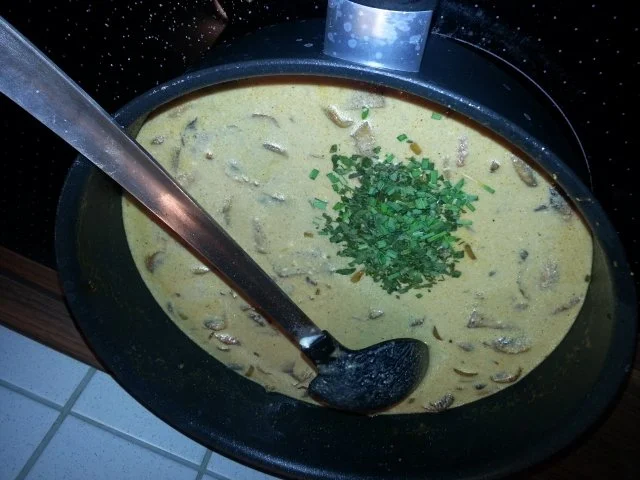 Spaghetti in Champignonrahmsauce - Rezept - Bild Nr. 7