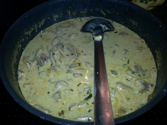 Spaghetti in Champignonrahmsauce - Rezept - Bild Nr. 8