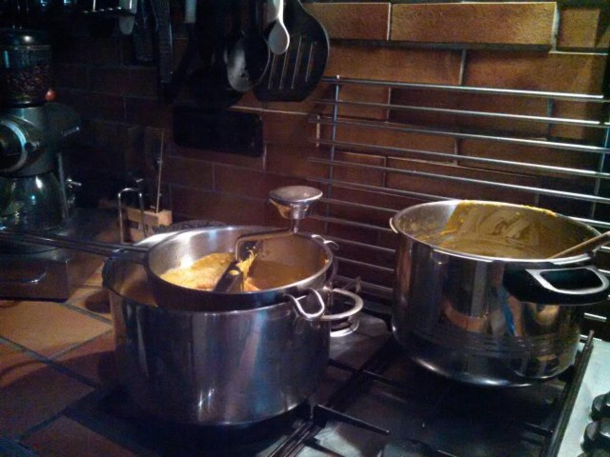 Thai Kürbis Kokosnuss Curry creme suppe ... - Rezept - Bild Nr. 10