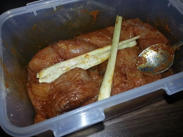 Rezept: Grünes Gemüsecurry mit scharfen Spießen Bild Nr. 9 Grünes Gemüsecurry mit scharfen Spießen - Rezept - Bild Nr. 9