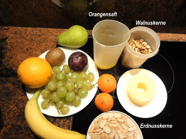 Dessert:   OBSTSALAT - Rezept - Bild Nr. 2