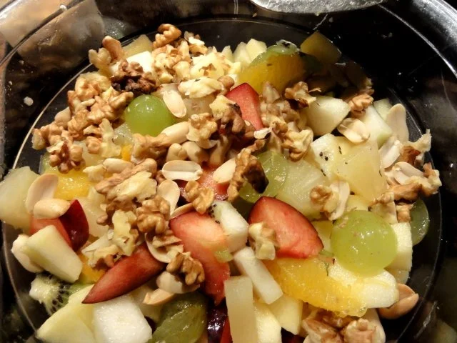 Dessert:   OBSTSALAT - Rezept - Bild Nr. 3