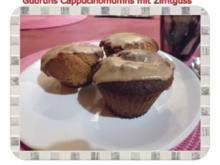 Muffins: Cappuccino-Marzipanmuffins mit Zimtguss - Rezept