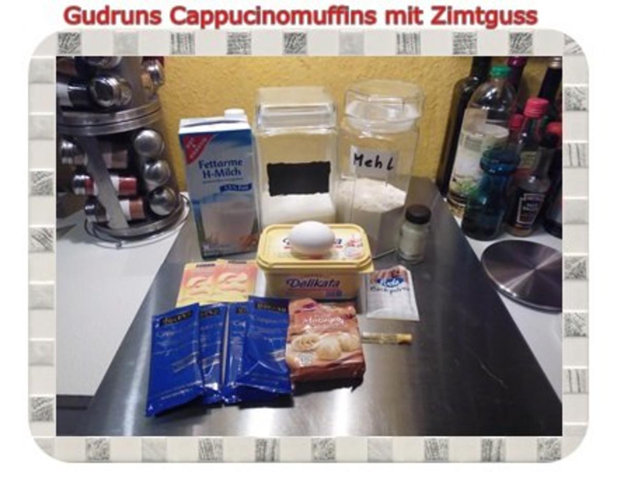 Muffins: Cappuccino-Marzipanmuffins mit Zimtguss - Rezept - Bild Nr. 2