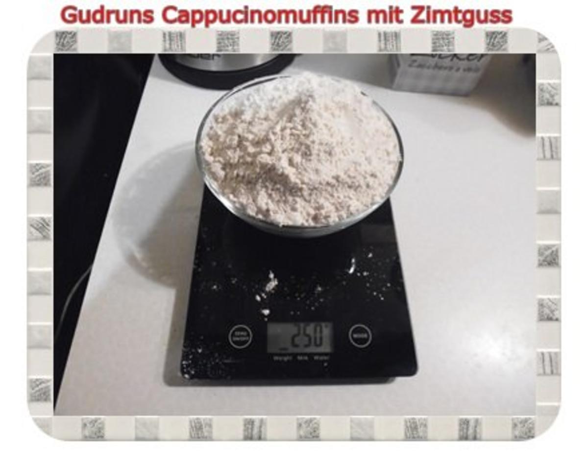 Muffins: Cappuccino-Marzipanmuffins mit Zimtguss - Rezept - Bild Nr. 3