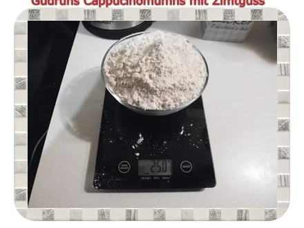 Muffins: Cappuccino-Marzipanmuffins mit Zimtguss - Rezept - Bild Nr. 3