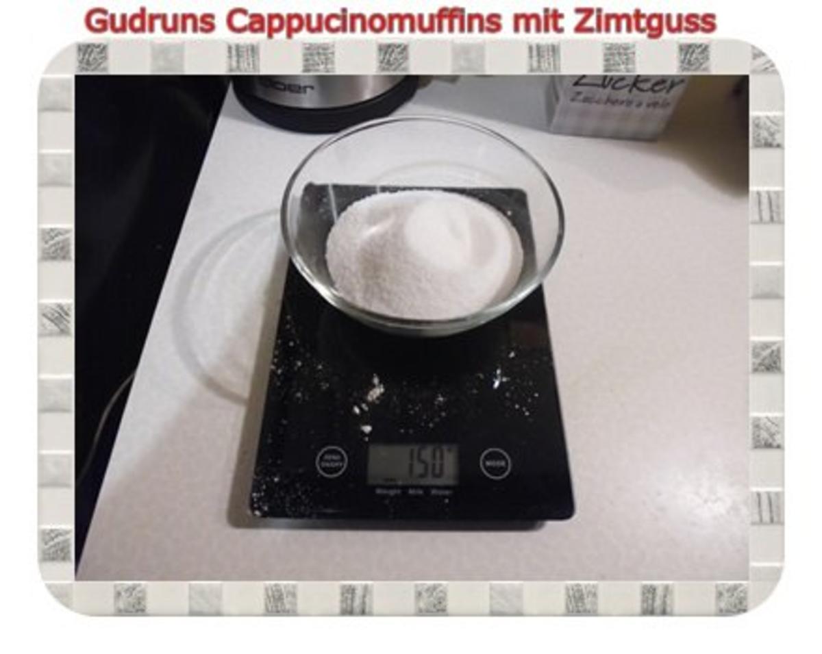 Muffins: Cappuccino-Marzipanmuffins mit Zimtguss - Rezept - Bild Nr. 4