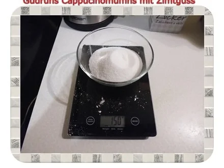 Muffins: Cappuccino-Marzipanmuffins mit Zimtguss - Rezept - Bild Nr. 4