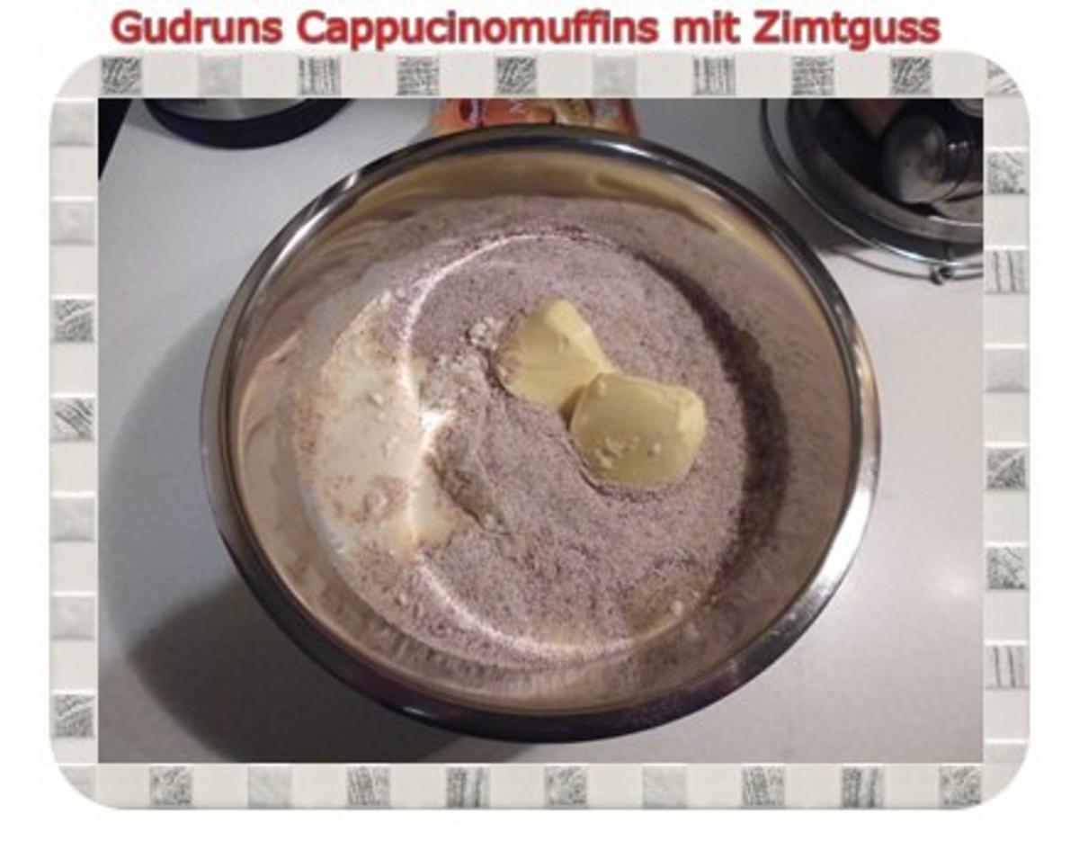 Muffins: Cappuccino-Marzipanmuffins mit Zimtguss - Rezept - Bild Nr. 6