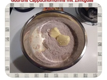 Muffins: Cappuccino-Marzipanmuffins mit Zimtguss - Rezept - Bild Nr. 6