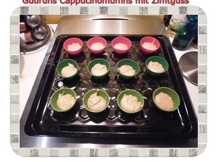 Muffins: Cappuccino-Marzipanmuffins mit Zimtguss - Rezept - Bild Nr. 8