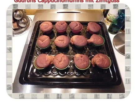 Muffins: Cappuccino-Marzipanmuffins mit Zimtguss - Rezept - Bild Nr. 13