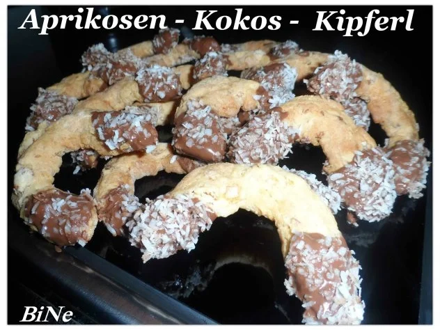 Rezept: BiNe` S APRIKOSEN - KOKOS - KIPFERL Bild Nr. 2 BiNe` S APRIKOSEN - KOKOS - KIPFERL - Rezept - Bild Nr. 2