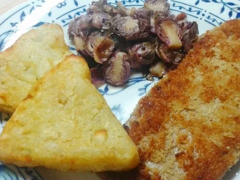 Rezept: Lila Rosenkohl als Beilage Lila Rosenkohl als Beilage - Rezept