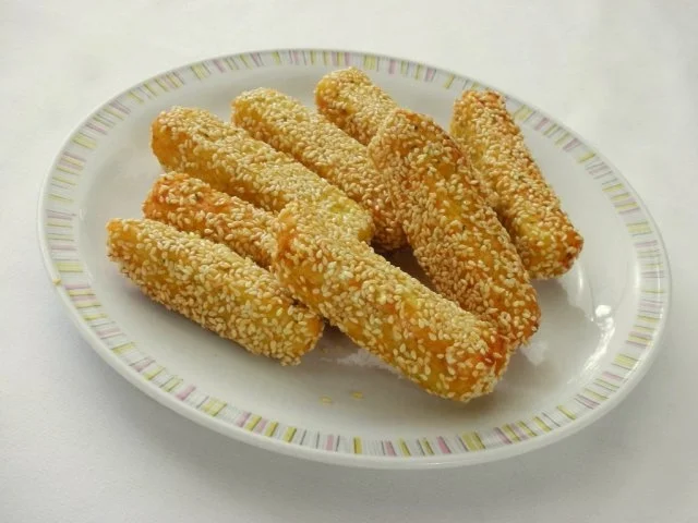 Couscous-Stäbchen zu gebratenem Zanderfilet an Limettensauce - Rezept - Bild Nr. 10