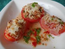 Gefüllte Tomaten ,überbacken - Rezept