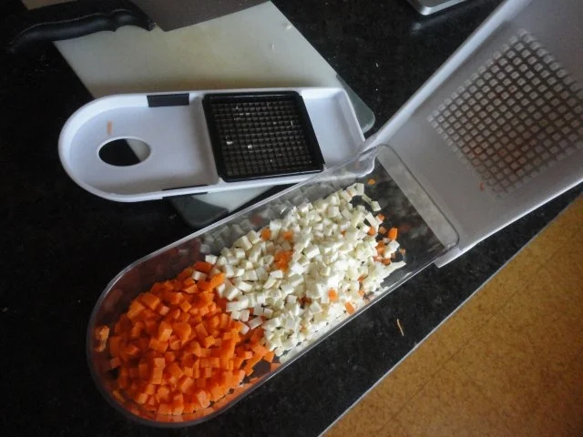 Kartoffel Suppe mit Gemüse Topping - Rezept - Bild Nr. 7