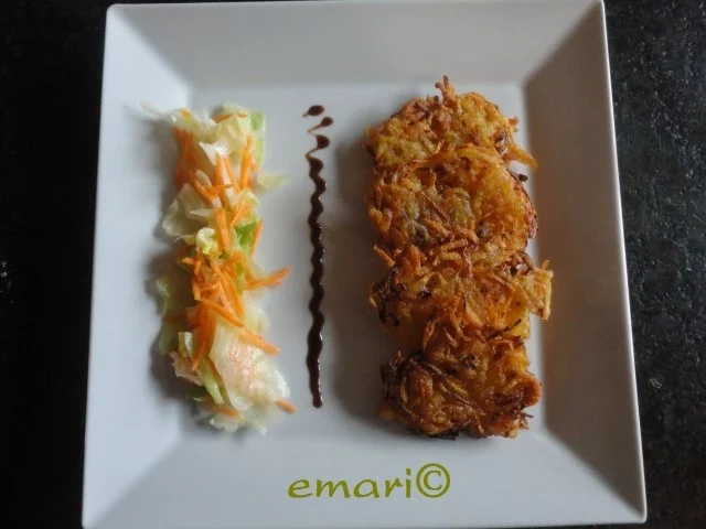 Rezept: schnelle Kartoffel Rösti schnelle Kartoffel Rösti - Rezept