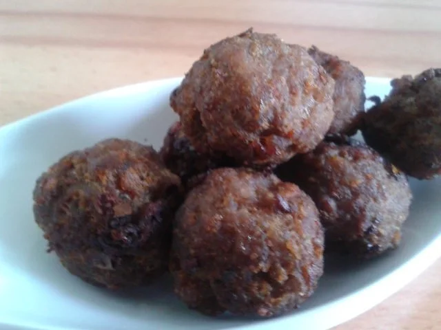 Rezept: Kürbiscremesüppchen mit "ssarfen" orientalischen Hackbällchen Bild Nr. 11 Kürbiscremesüppchen mit "ssarfen" orientalischen Hackbällchen - Rezept - Bild Nr. 11