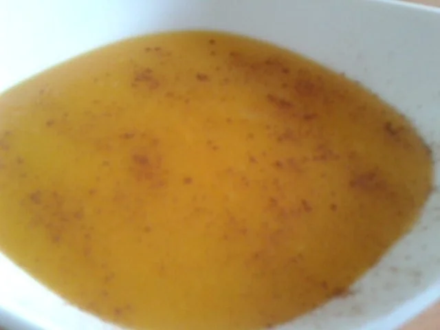 Rezept: Kürbiscremesüppchen mit "ssarfen" orientalischen Hackbällchen Bild Nr. 12 Kürbiscremesüppchen mit "ssarfen" orientalischen Hackbällchen - Rezept - Bild Nr. 12