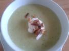 Rosenkohlcremesüppchen mit Hackbällchen - Rezept