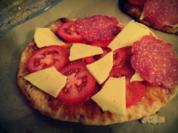 Indische Naan-Pizza - Rezept