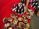 Weihnachtsplätzchen: Marzipan-Schoko-Schwarz-Weiß-Gebäck - Rezept