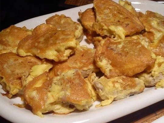 Schweinelendchen in Parmesan-Ei-Hülle - Rezept