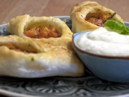 Bruschetta-Nester mit Orangen-Dip - Rezept - Bild Nr. 16