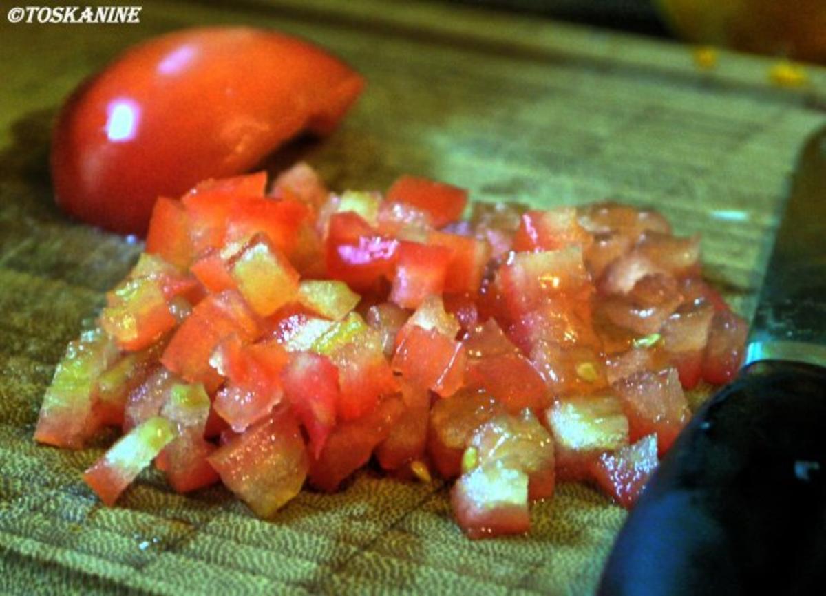 Bruschetta-Nester mit Orangen-Dip - Rezept - Bild Nr. 5