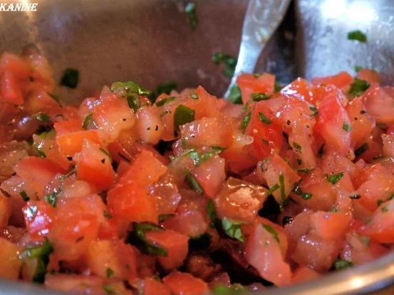 Bruschetta-Nester mit Orangen-Dip - Rezept - Bild Nr. 8