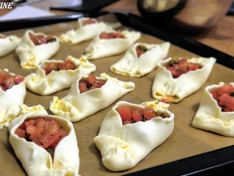 Bruschetta-Nester mit Orangen-Dip - Rezept - Bild Nr. 13