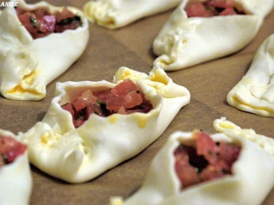 Bruschetta-Nester mit Orangen-Dip - Rezept - Bild Nr. 14