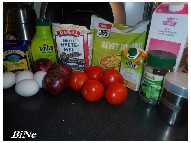 Rezept: BiNe` S TOMATES QUICHE AU FROMAGE Bild Nr. 3 BiNe` S TOMATES QUICHE AU FROMAGE - Rezept - Bild Nr. 3