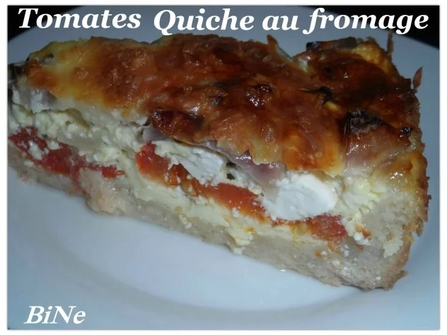 Rezept: BiNe` S TOMATES QUICHE AU FROMAGE Bild Nr. 2 BiNe` S TOMATES QUICHE AU FROMAGE - Rezept - Bild Nr. 2