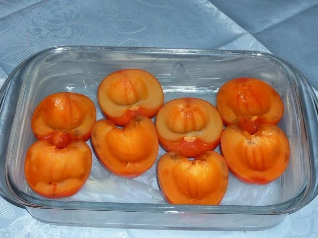 Gefüllte und überbackene Kaki - Rezept - Bild Nr. 3