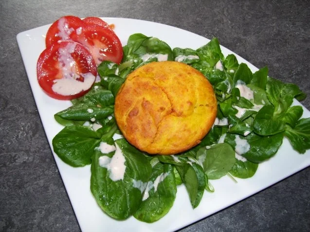 Rezept: Butternutmuffins mit Vanille und Trüffelöl Bild Nr. 3 Butternutmuffins mit Vanille und Trüffelöl - Rezept - Bild Nr. 3