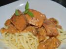 Jägerspätzle mit Leberkäse - Rezept
