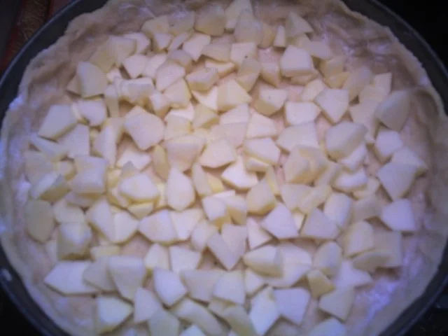 Weihnachtliche Apfel - Käse - Torte - Rezept - Bild Nr. 5