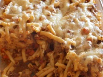 Rezept: Nudelauflauf 'Bologneser Art' Nudelauflauf 'Bologneser Art' - Rezept