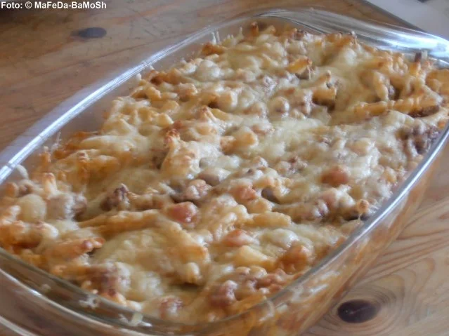 Rezept: Nudelauflauf 'Bologneser Art' Bild Nr. 2 Nudelauflauf 'Bologneser Art' - Rezept - Bild Nr. 2